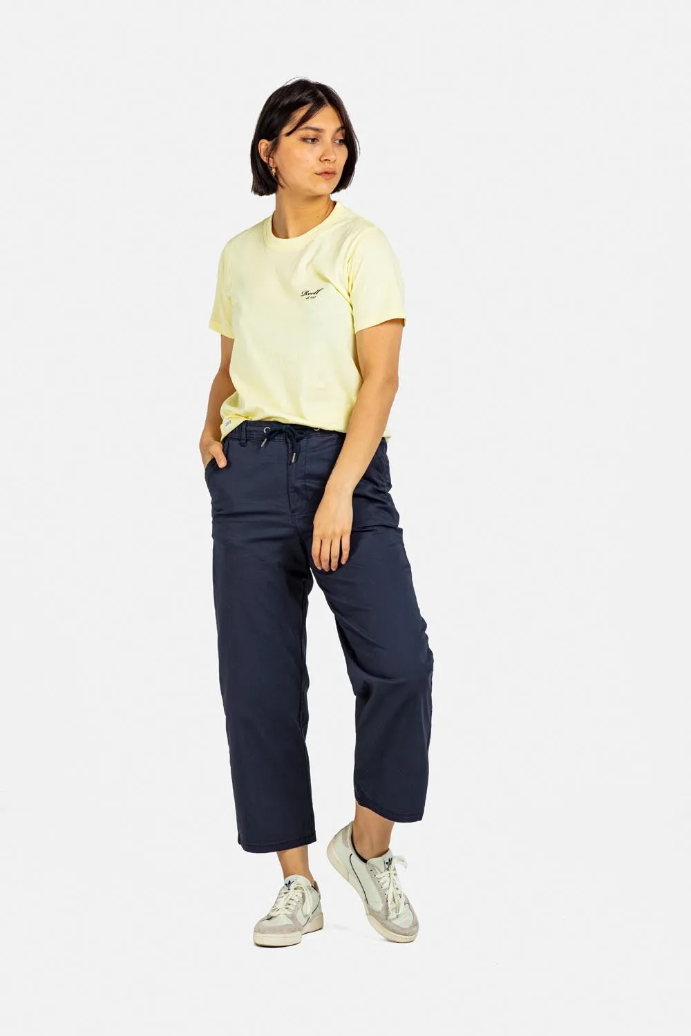 Reflex Women Loose Chino Light Weight  - Navy