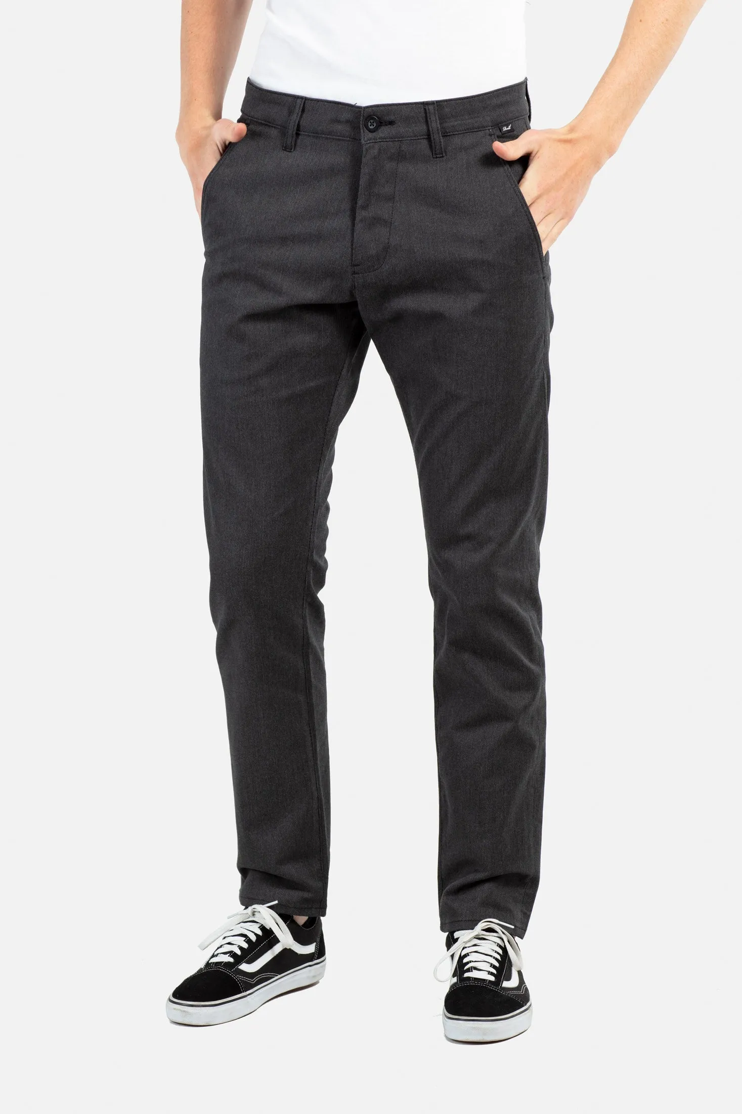 Regular Flex Chino - Black Stripe