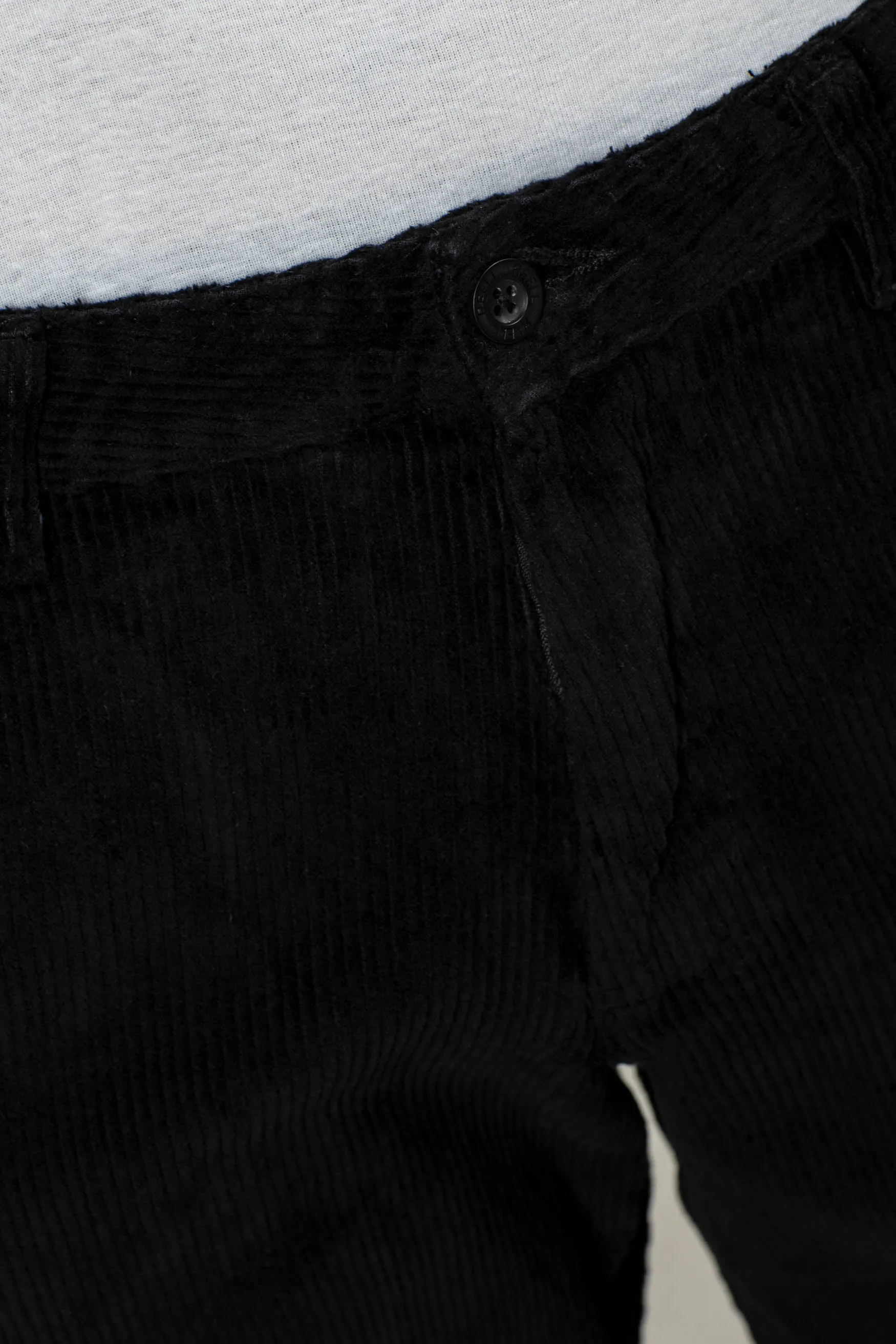 Regular Flex Chino Corduroy - Black