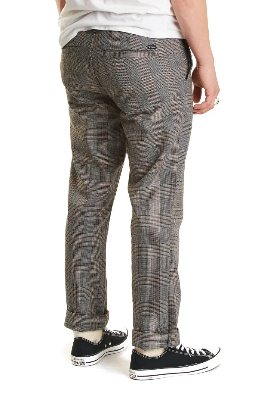 Reserve Chino Pant - Grey Plaid