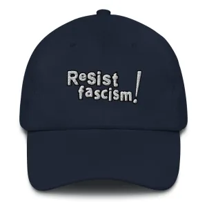 RESIST FASCISM Baseball Hat