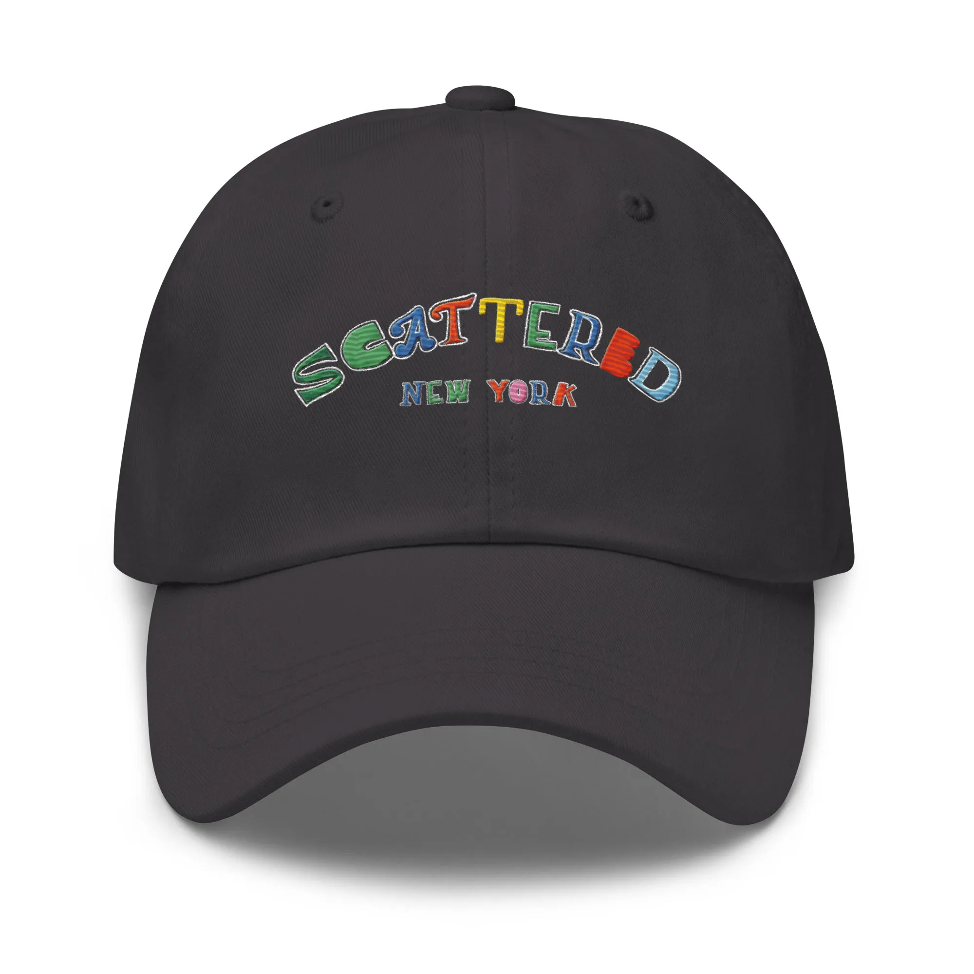 Scattered Van Cleef Style Logo Embroidered Dad Hat