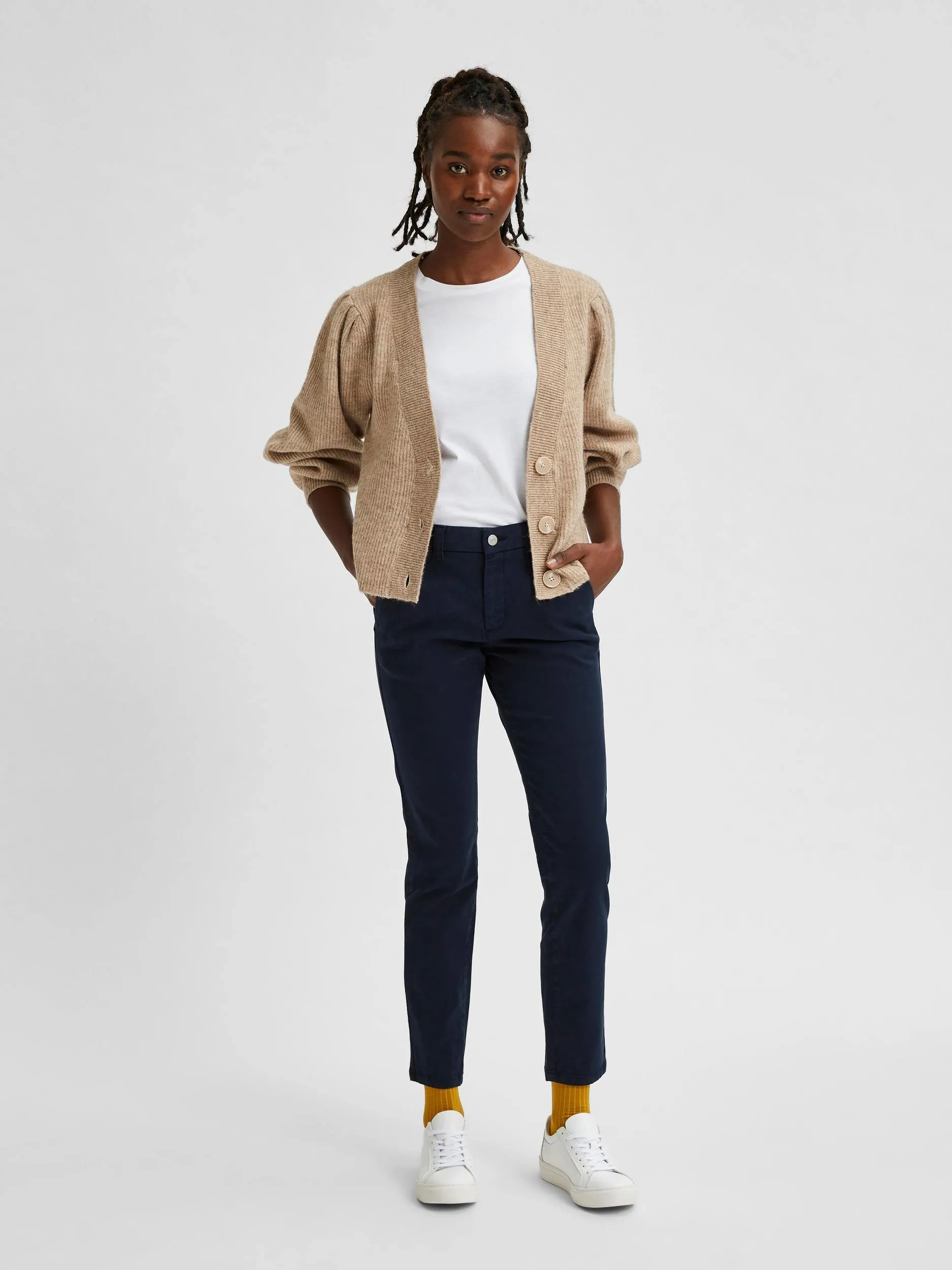 Selected Femme Miley - Chino midwaist