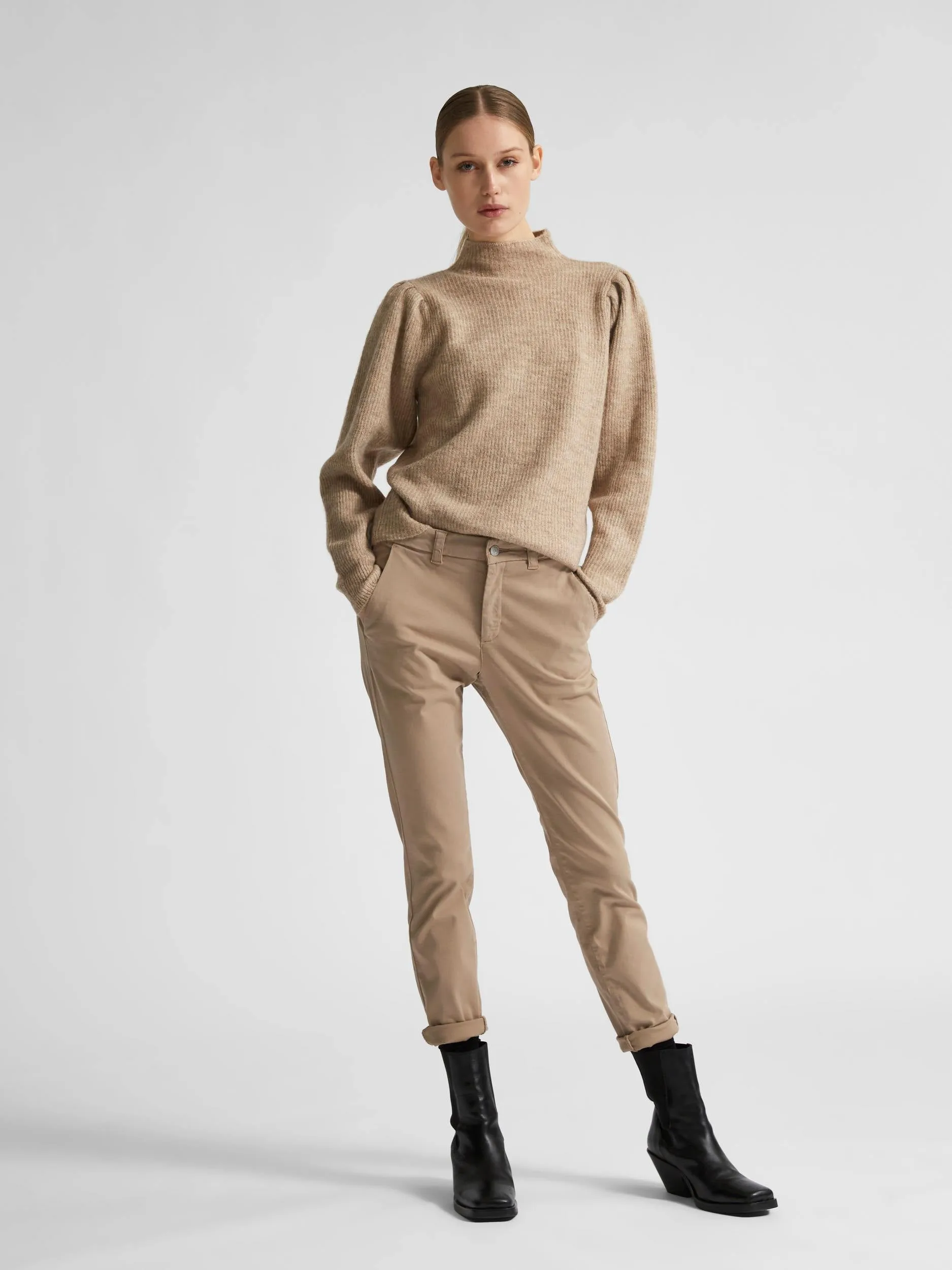 Selected Femme Miley - Chino midwaist