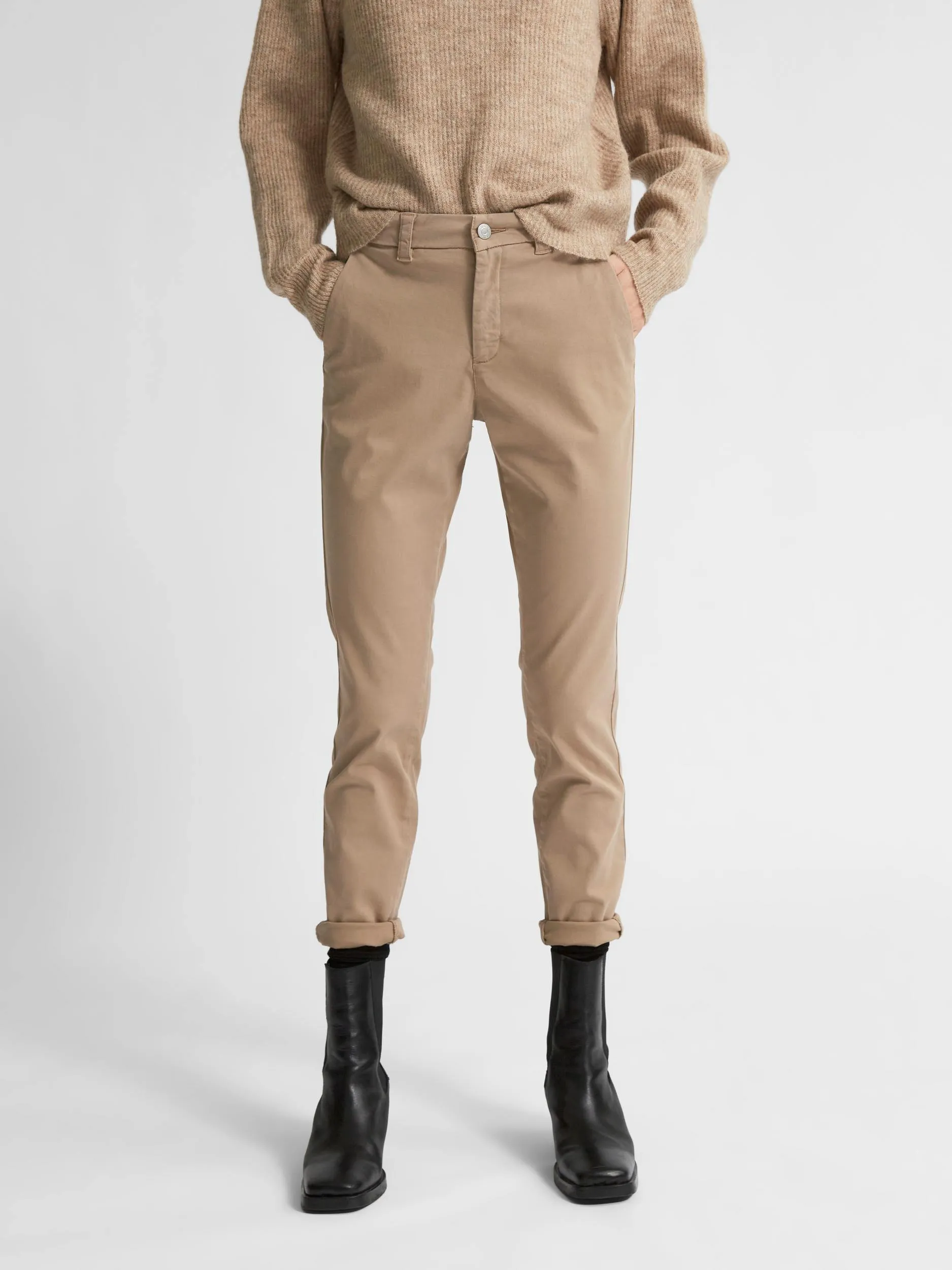 Selected Femme Miley - Chino midwaist