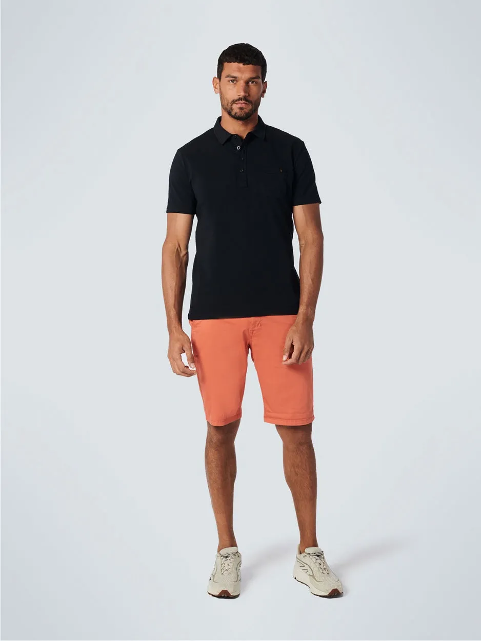 Short Chino Garment Dyed Twill Stretch | Papaya