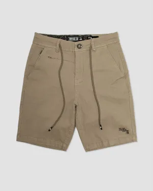 Short Drill Hudson Beige