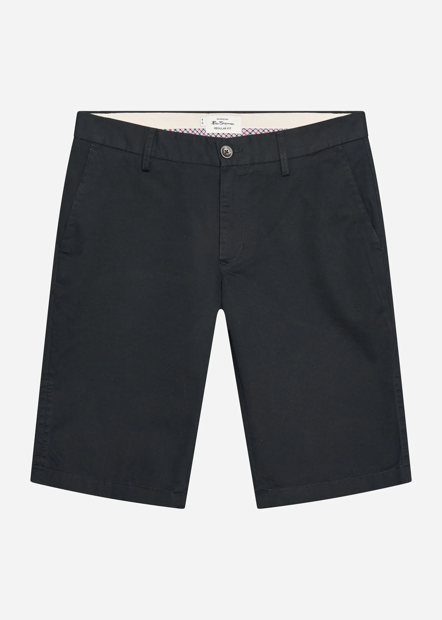 Signature chino short - black