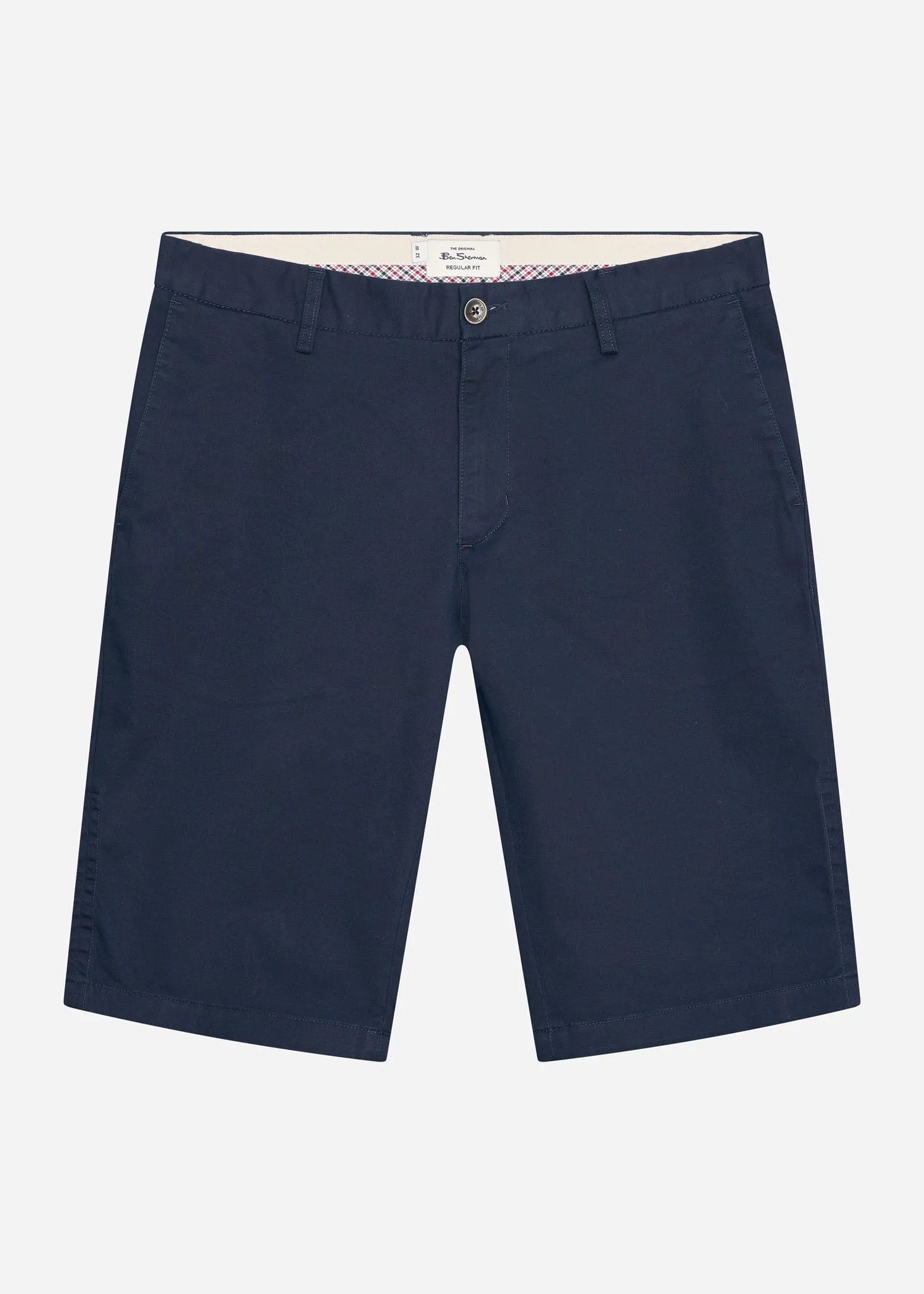 Signature chino short - dark navy