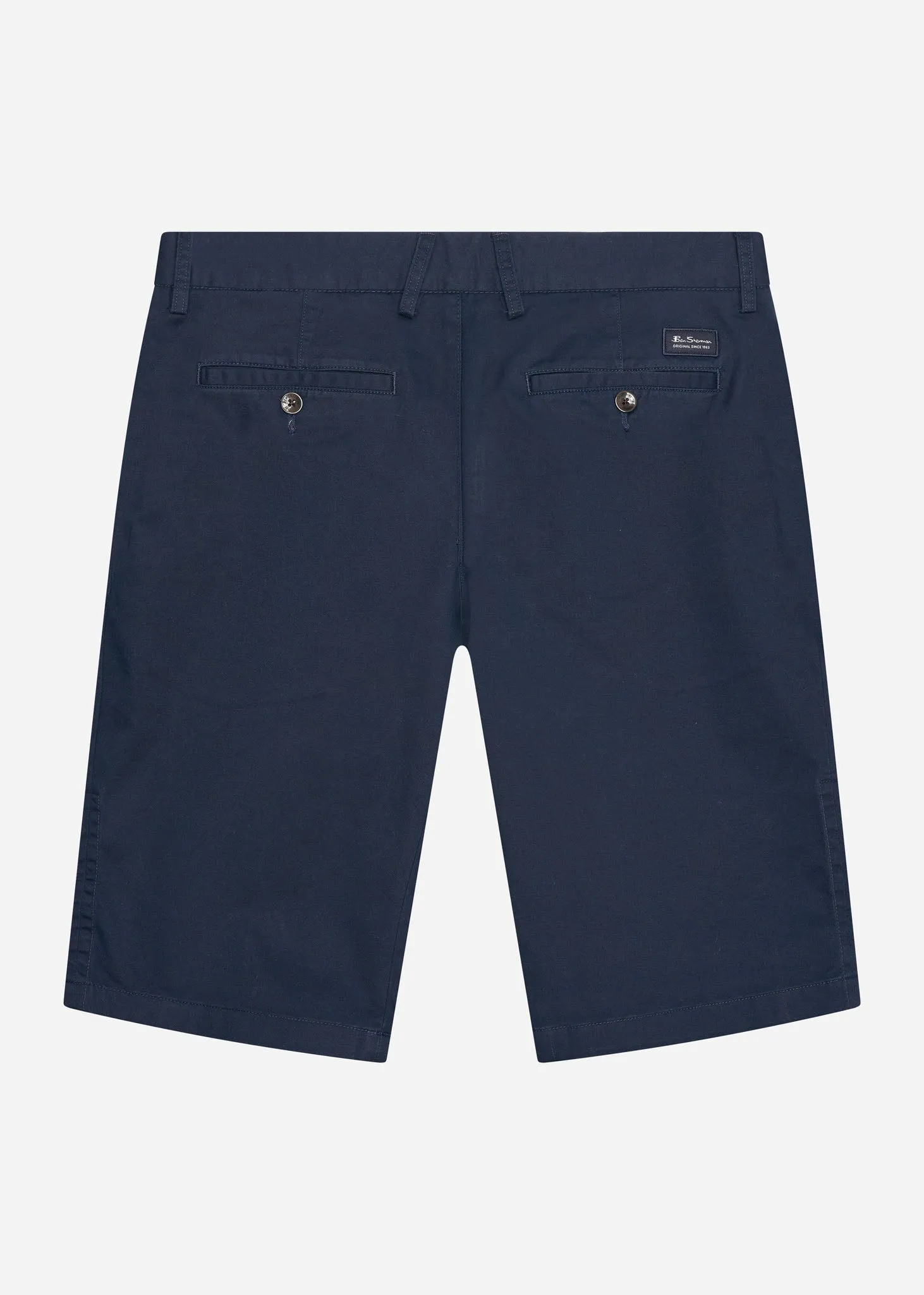 Signature chino short - dark navy