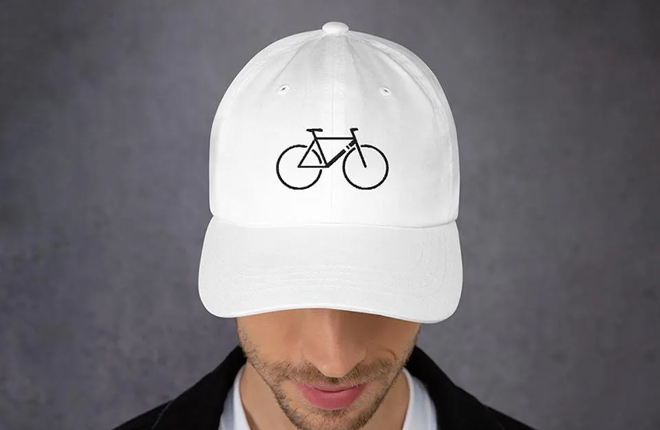 Single Speed - Dad Hat - White