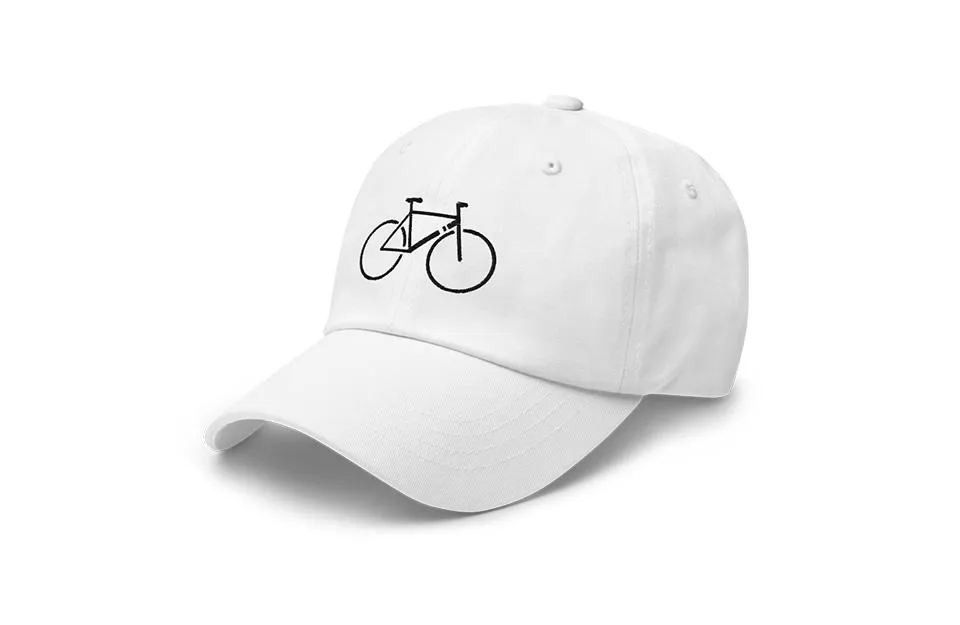 Single Speed - Dad Hat - White