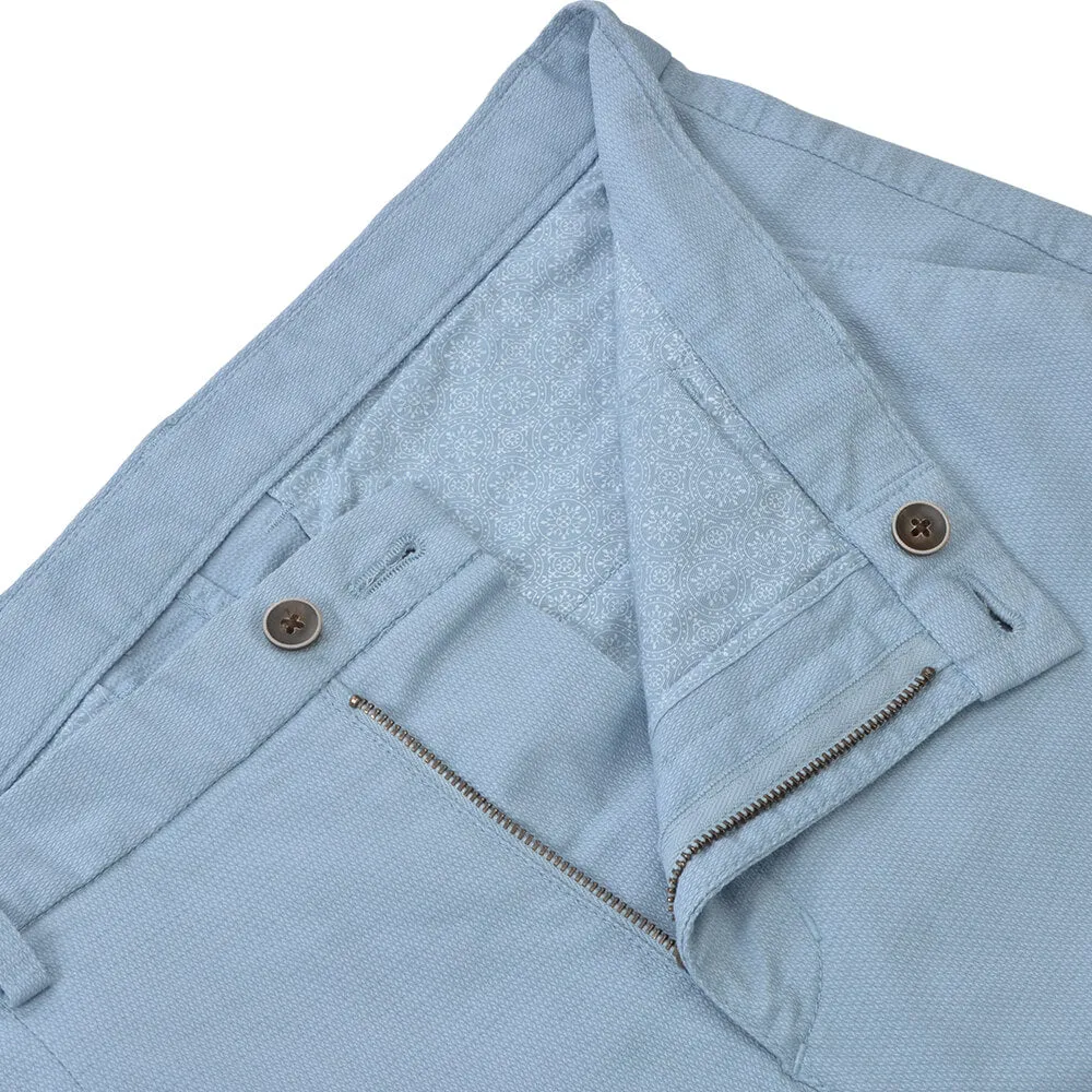 Sky Blue Microweave Chino Trousers