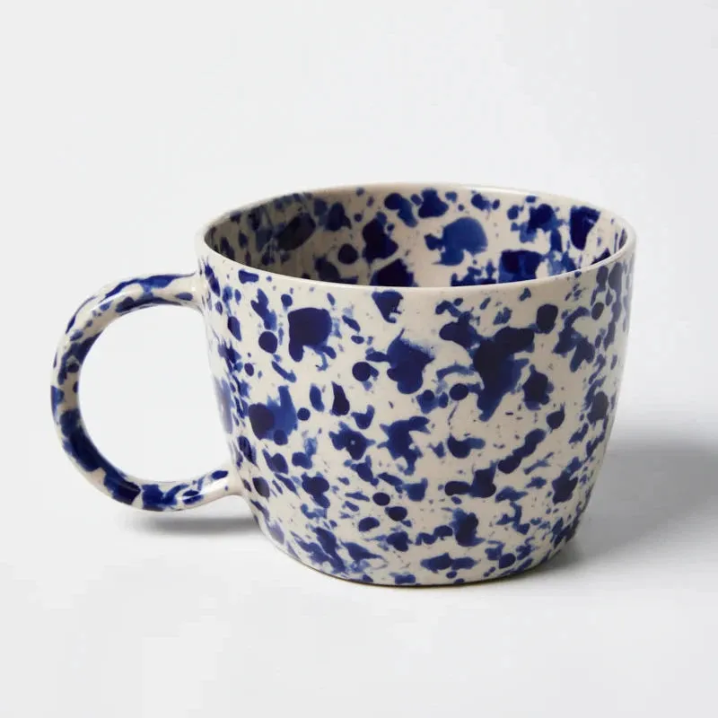 Splatter Chino Mug Blue