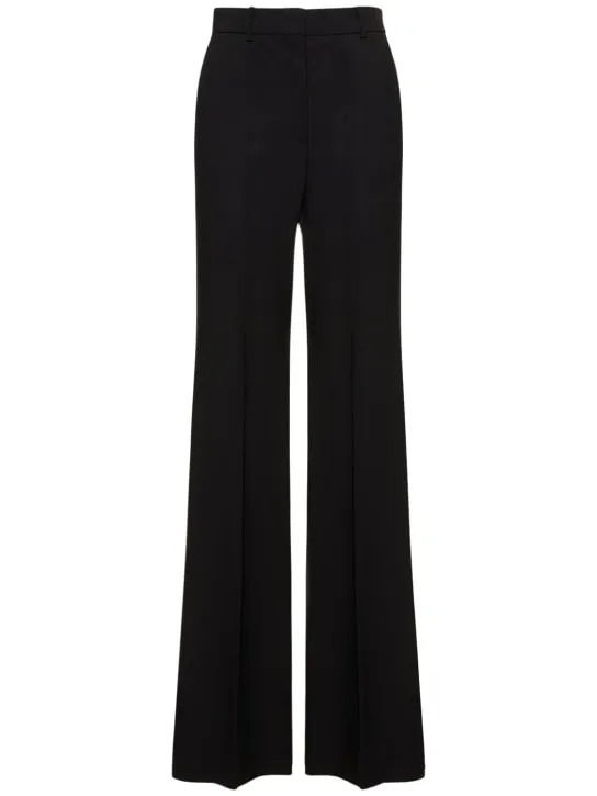 Sportmax   Oxalis stretch wool straight pants 