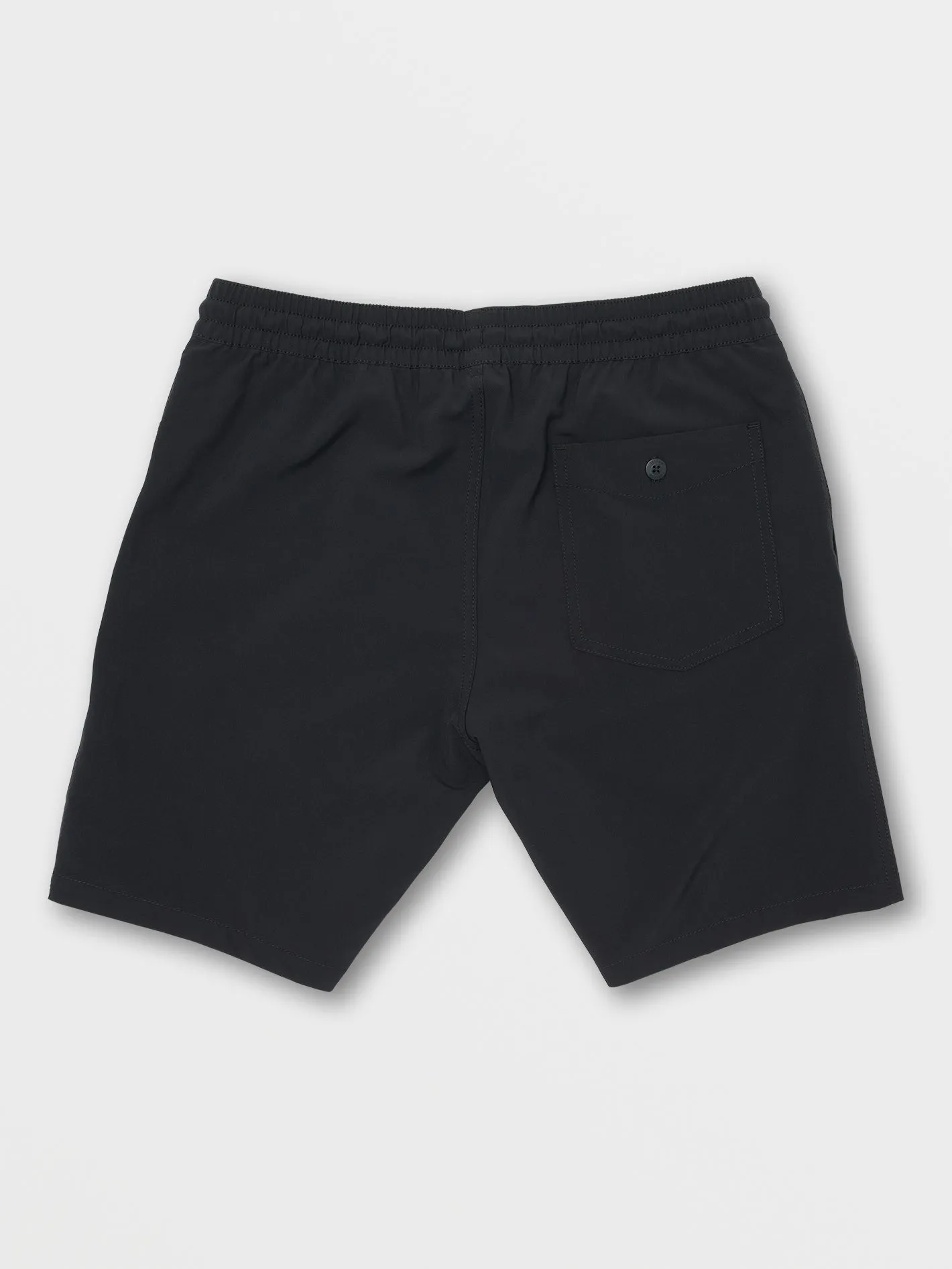 Stones Hybrid Elastic Waist Shorts - Black