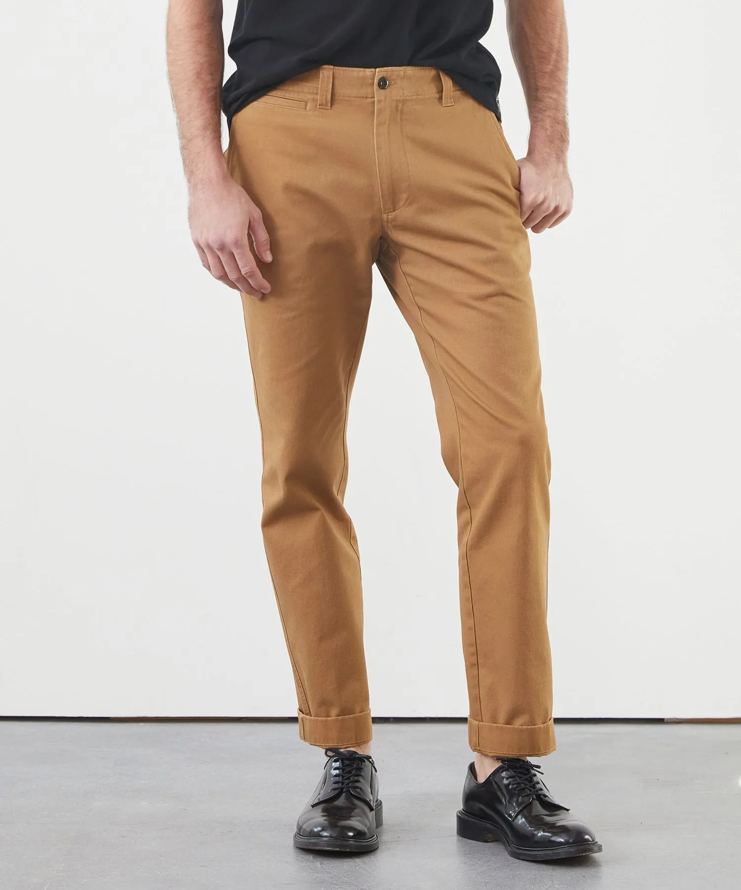 Straight Fit Favorite Chino in British Khaki