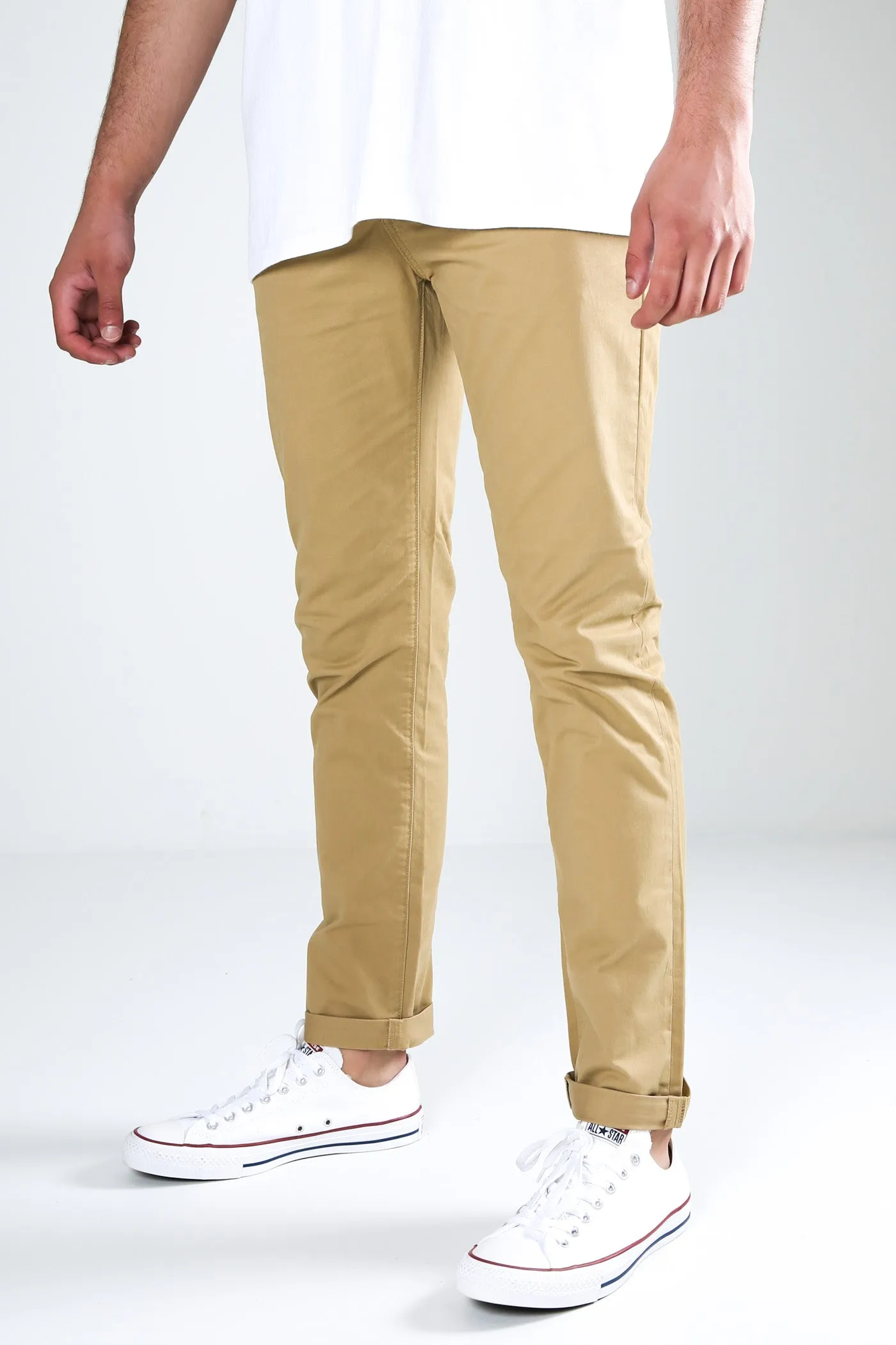 Stretch Chino Light Camel