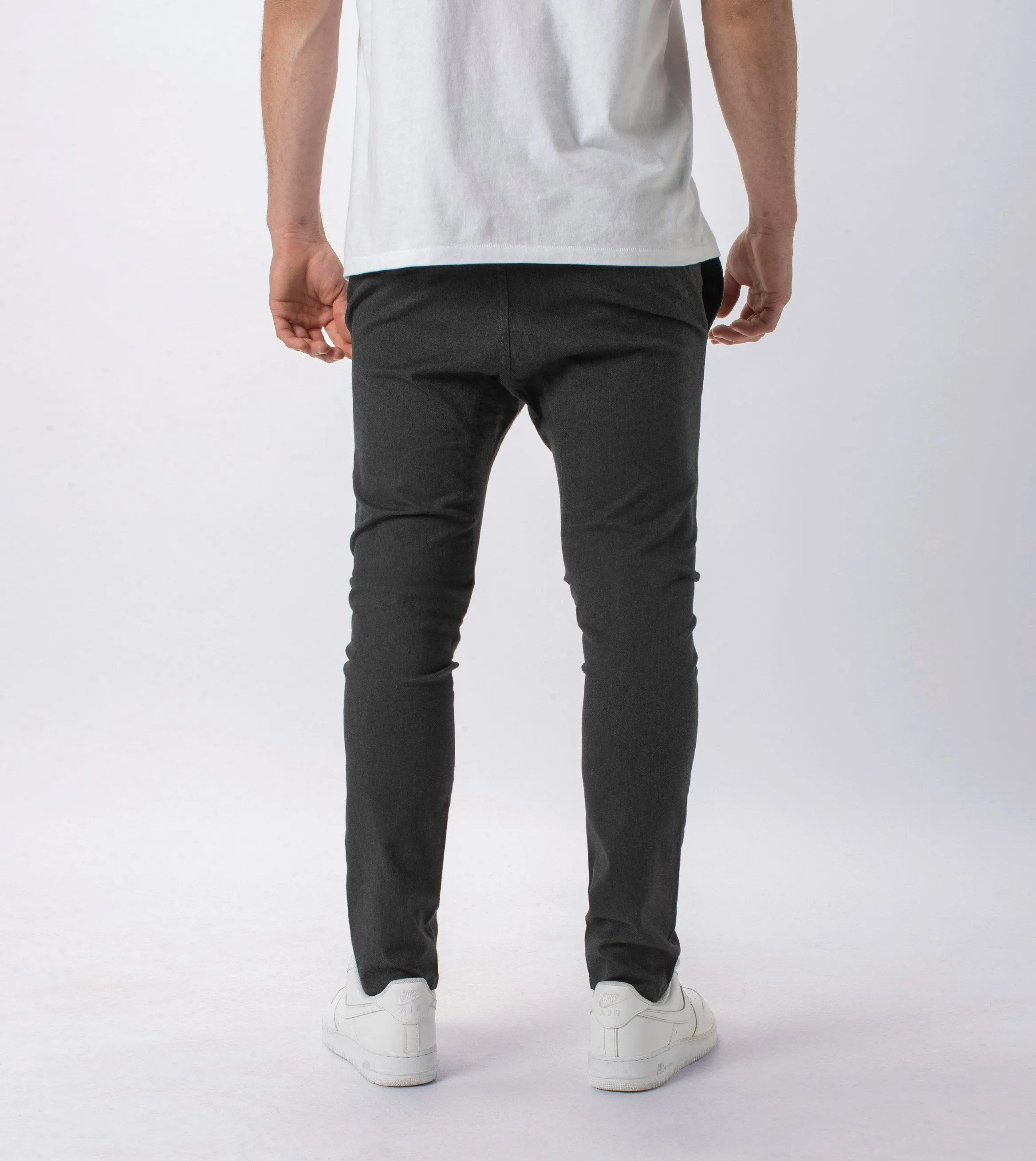 Sureshot Chino Charcoal Marle - Sale