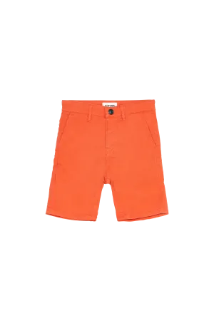 SURFER Pop Orange - Chino Fit Bermuda Shorts