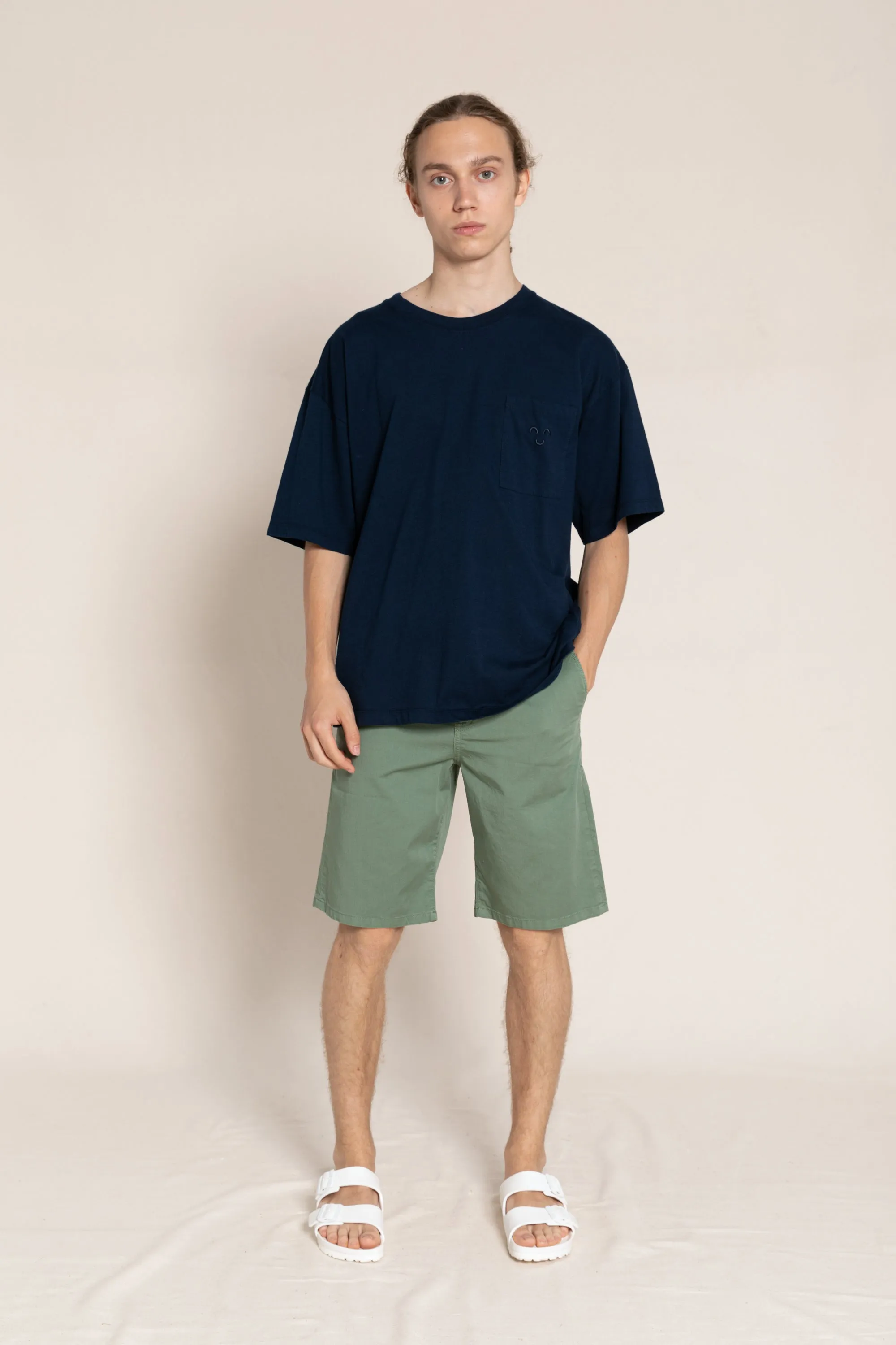 SURFER Stone Khaki - Chino Fit Bermuda Shorts