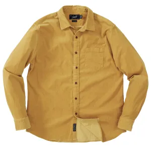 Sutherland Stretch Corduroy Shirt - Mustard