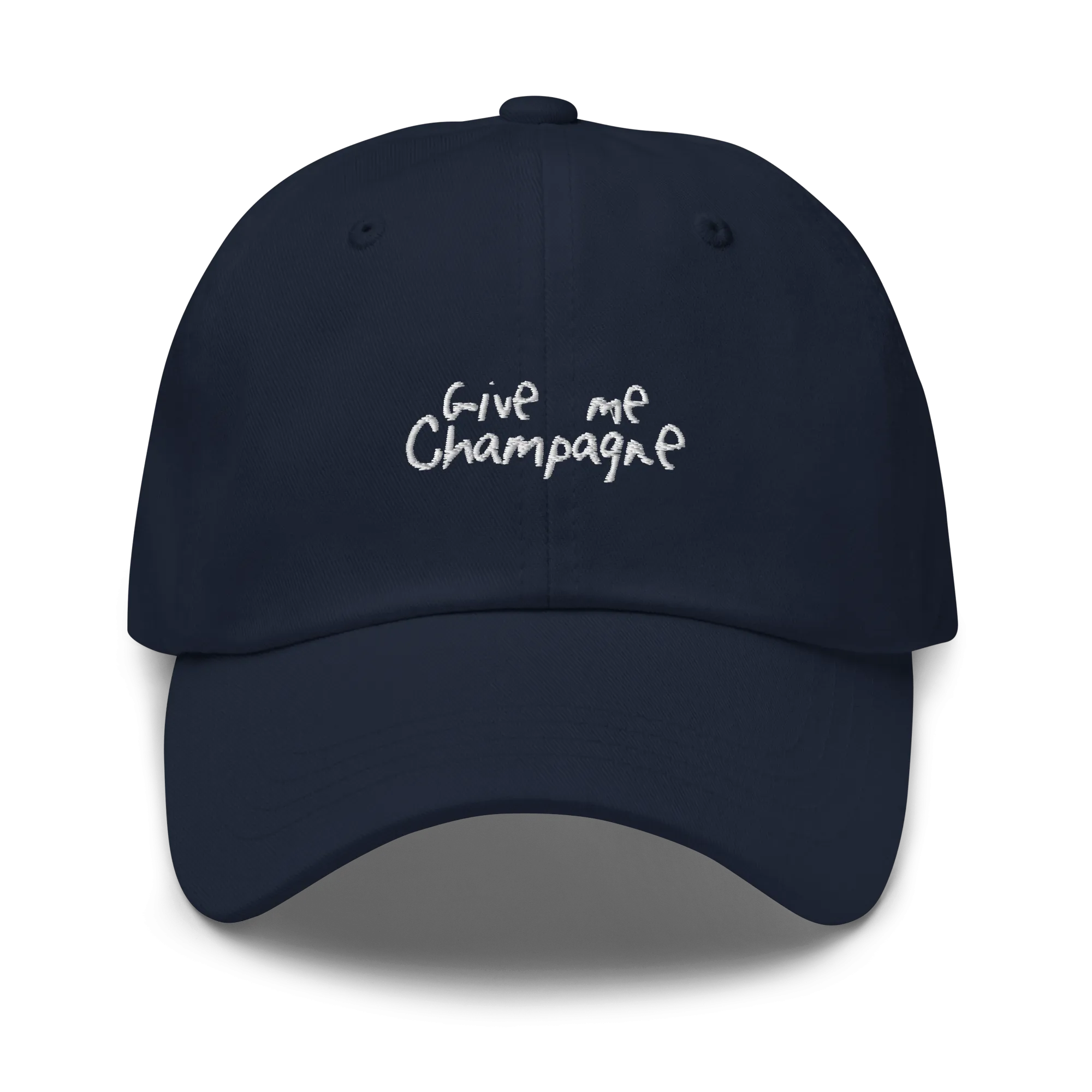 The Give Me Champagne Dad hat