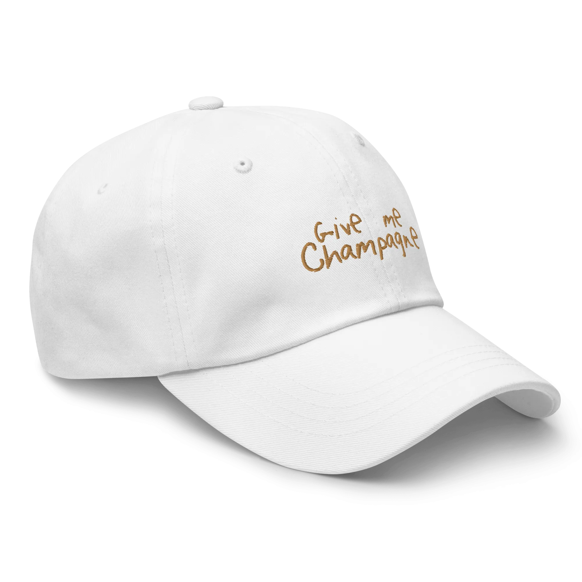 The Give Me Champagne Dad hat