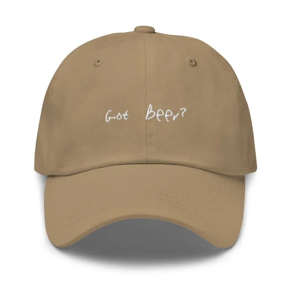 The Got Beer? Dad hat