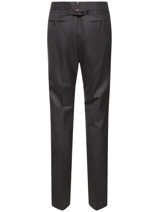 Thom Browne   Wool straight pants 