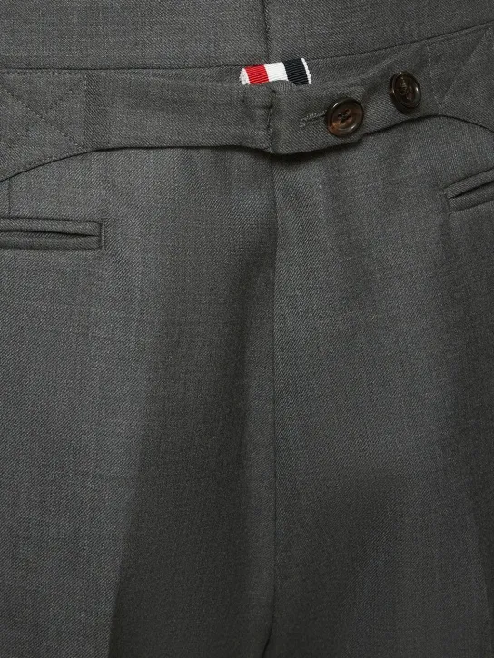 Thom Browne   Wool straight pants 