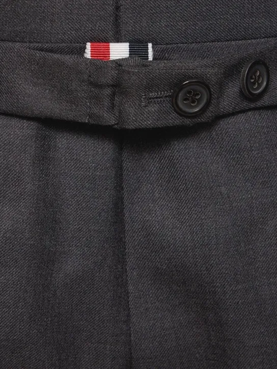 Thom Browne   Wool straight pants 