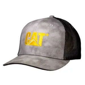 Trucker Mesh Cap w/Yellow Logo