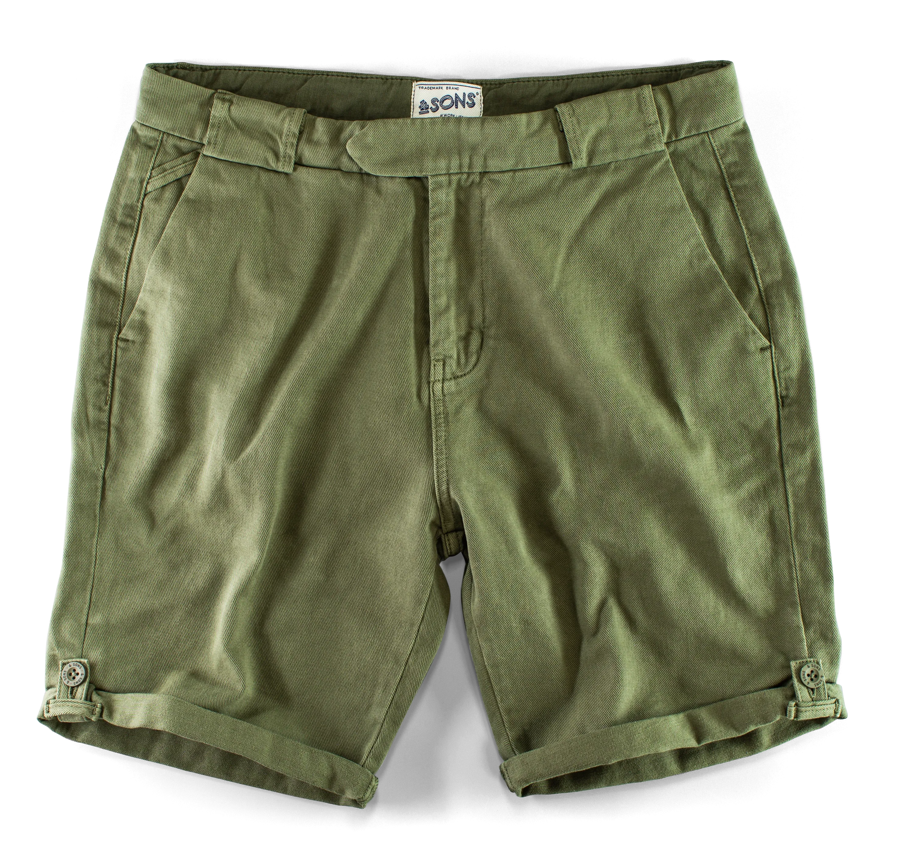 Virgil Chino Shorts Army Green