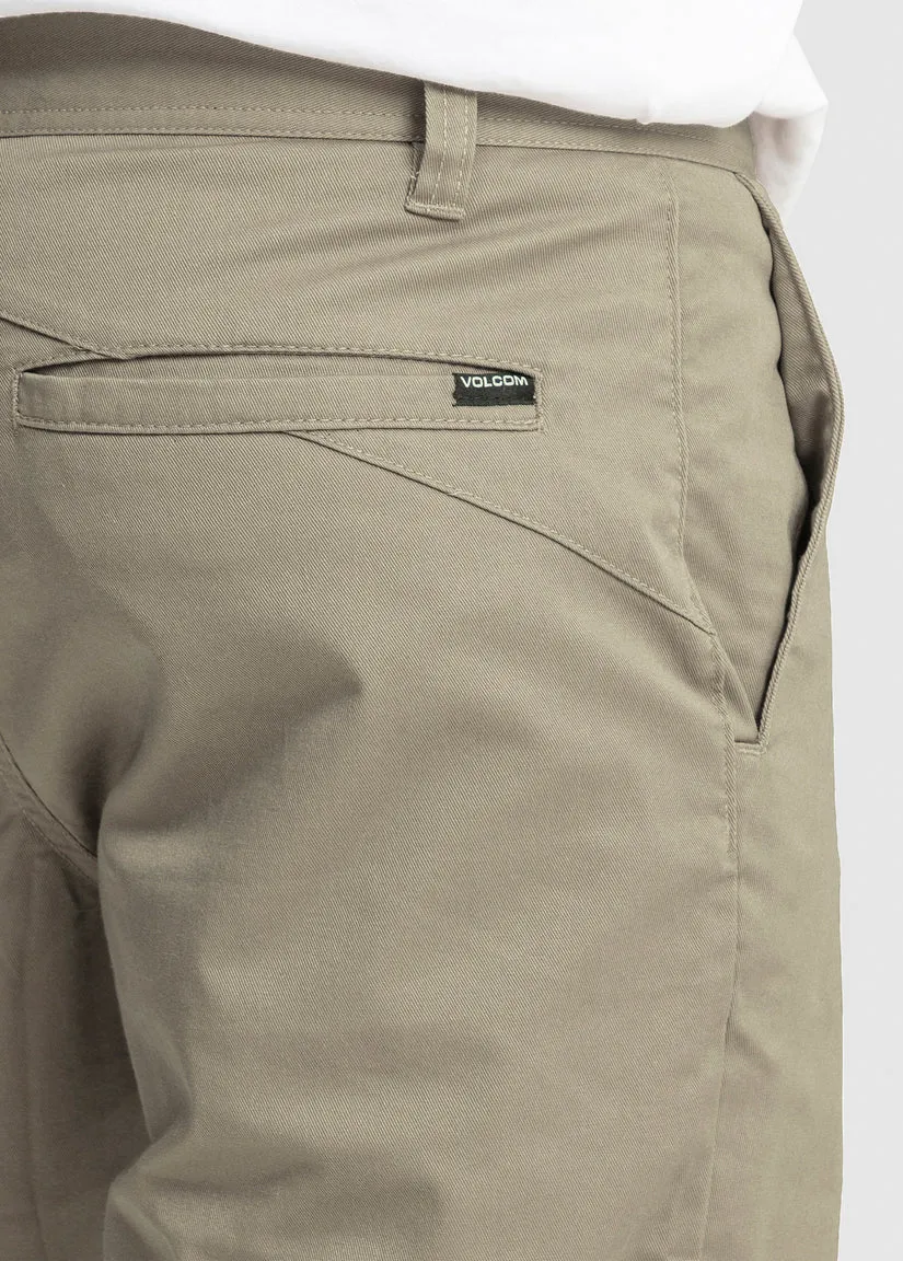 Volcom Fricken Modern Stretch Shorts 21" - Khaki