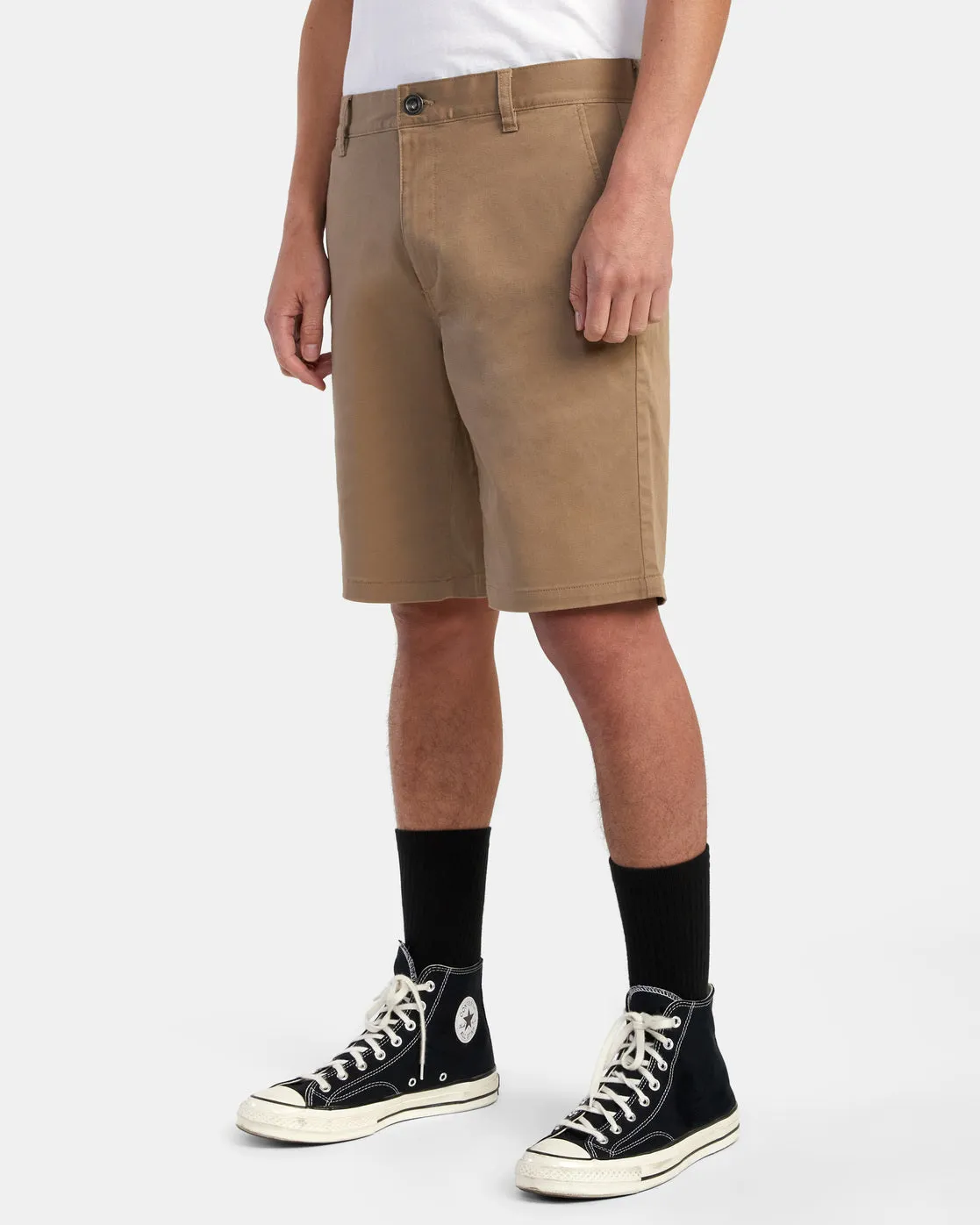 Week-End 20" Stretch Shorts - Dark Khaki