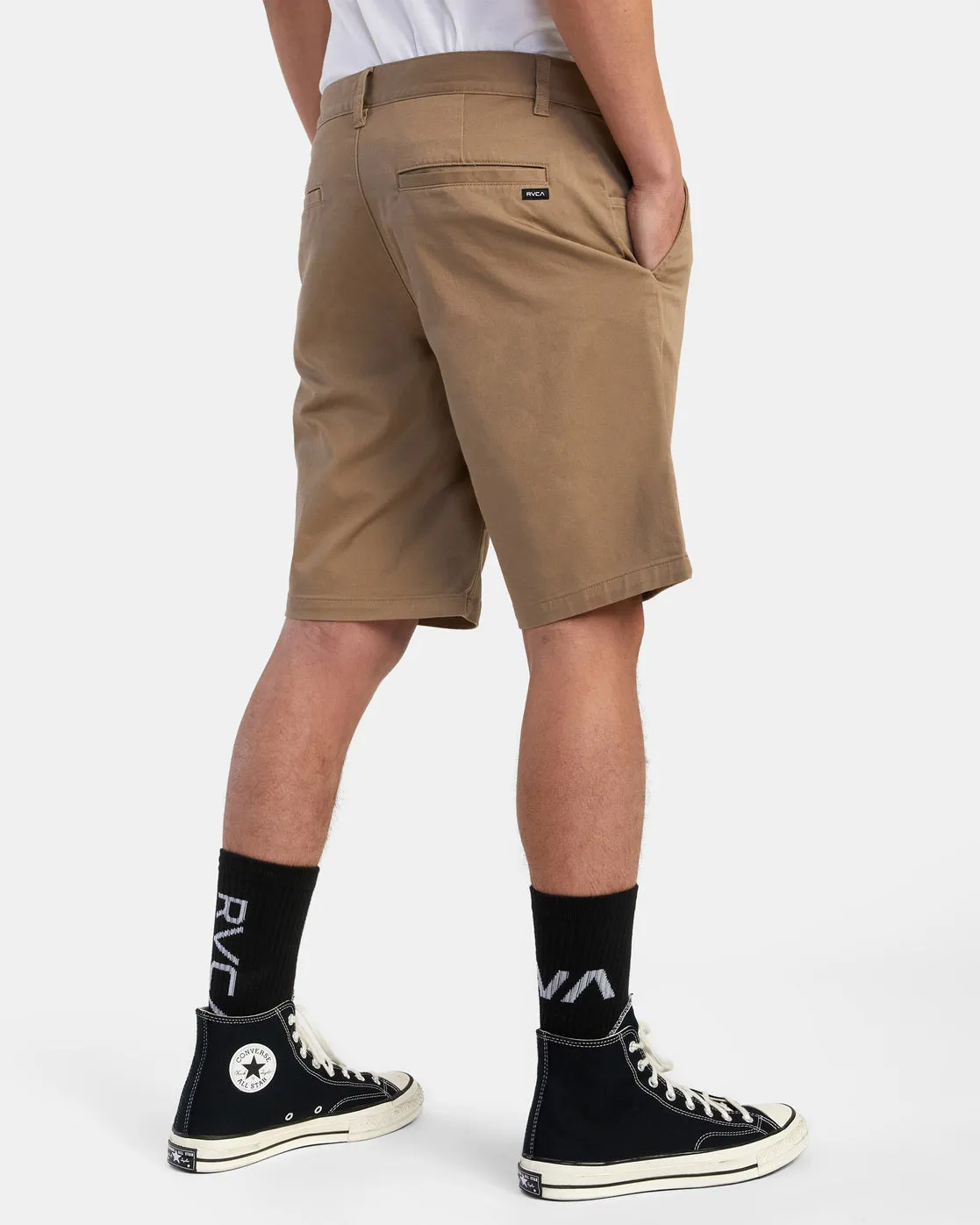 Week-End 20" Stretch Shorts - Dark Khaki