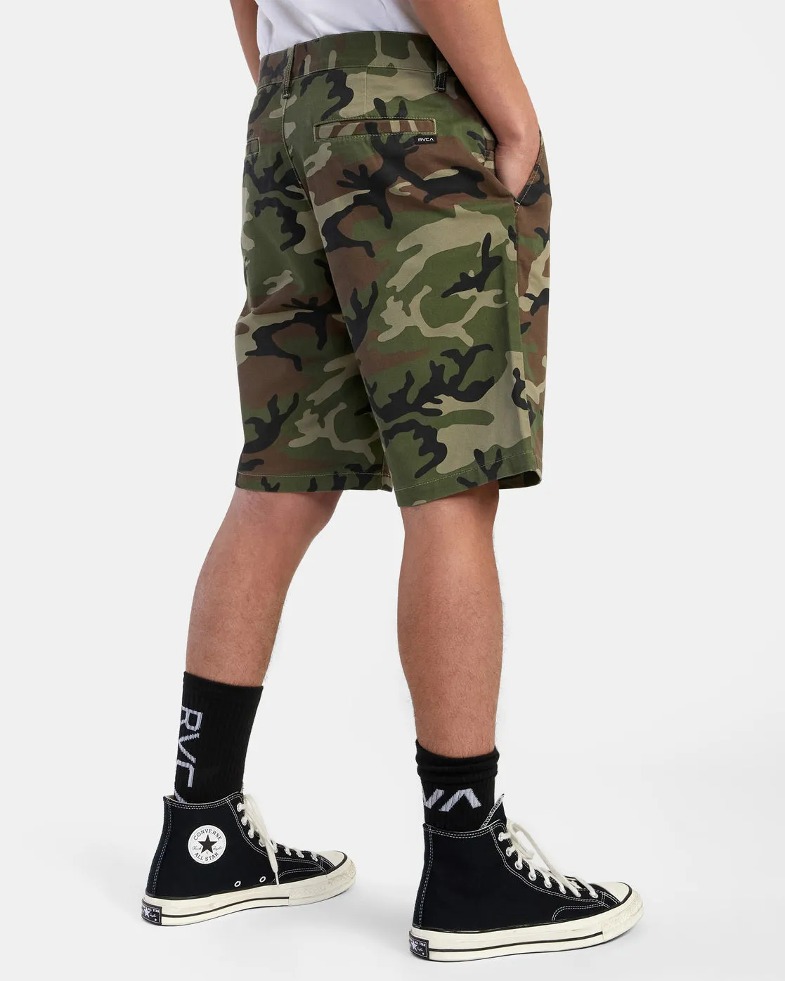 Week-End 20" Stretch Shorts - Woodland Camo