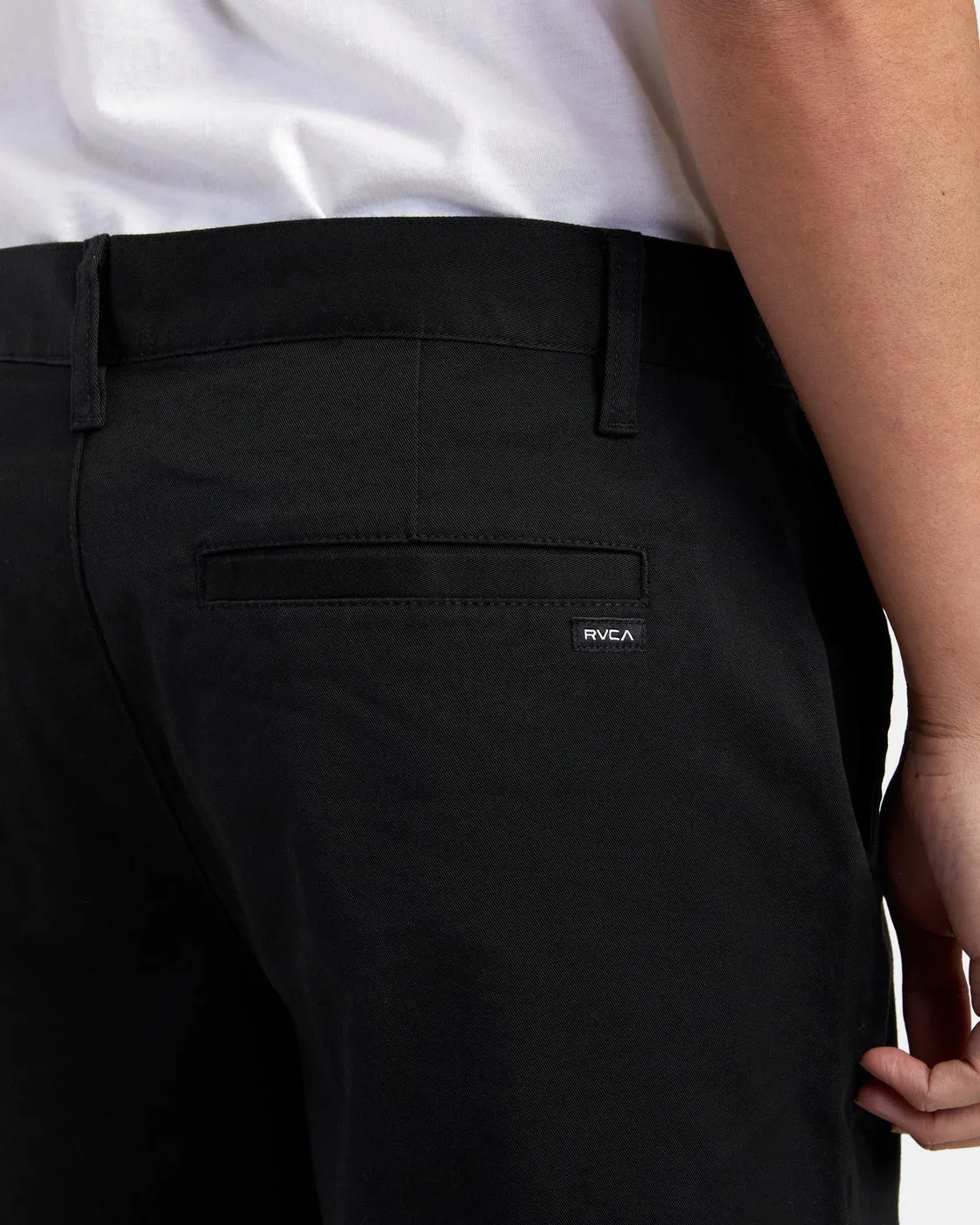 Weekend Stretch Chino Shorts 20" - Black