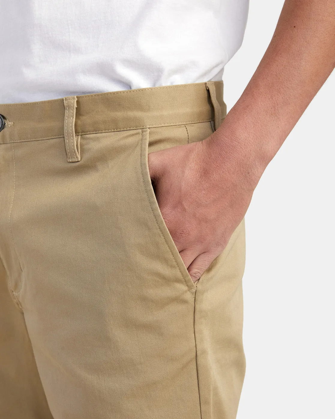 Weekend Stretch Chino Shorts 20" - Khaki