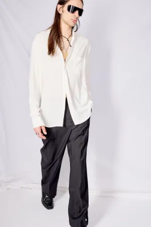 White Tencel Classic Shirt