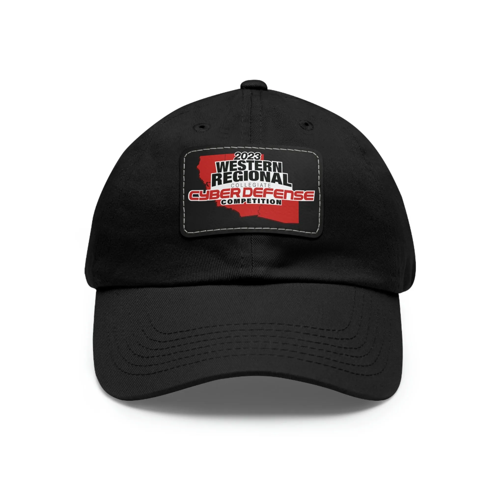 WRCCDC 2023 Competition Dad Hat with Leather Patch