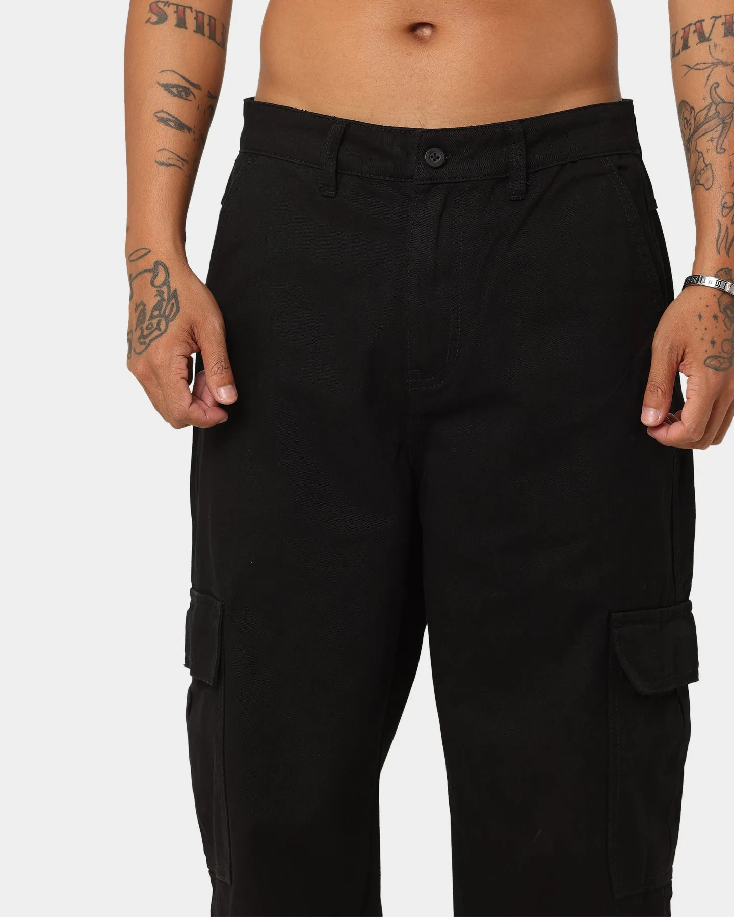 X-Large 91 Cargo Pants Black