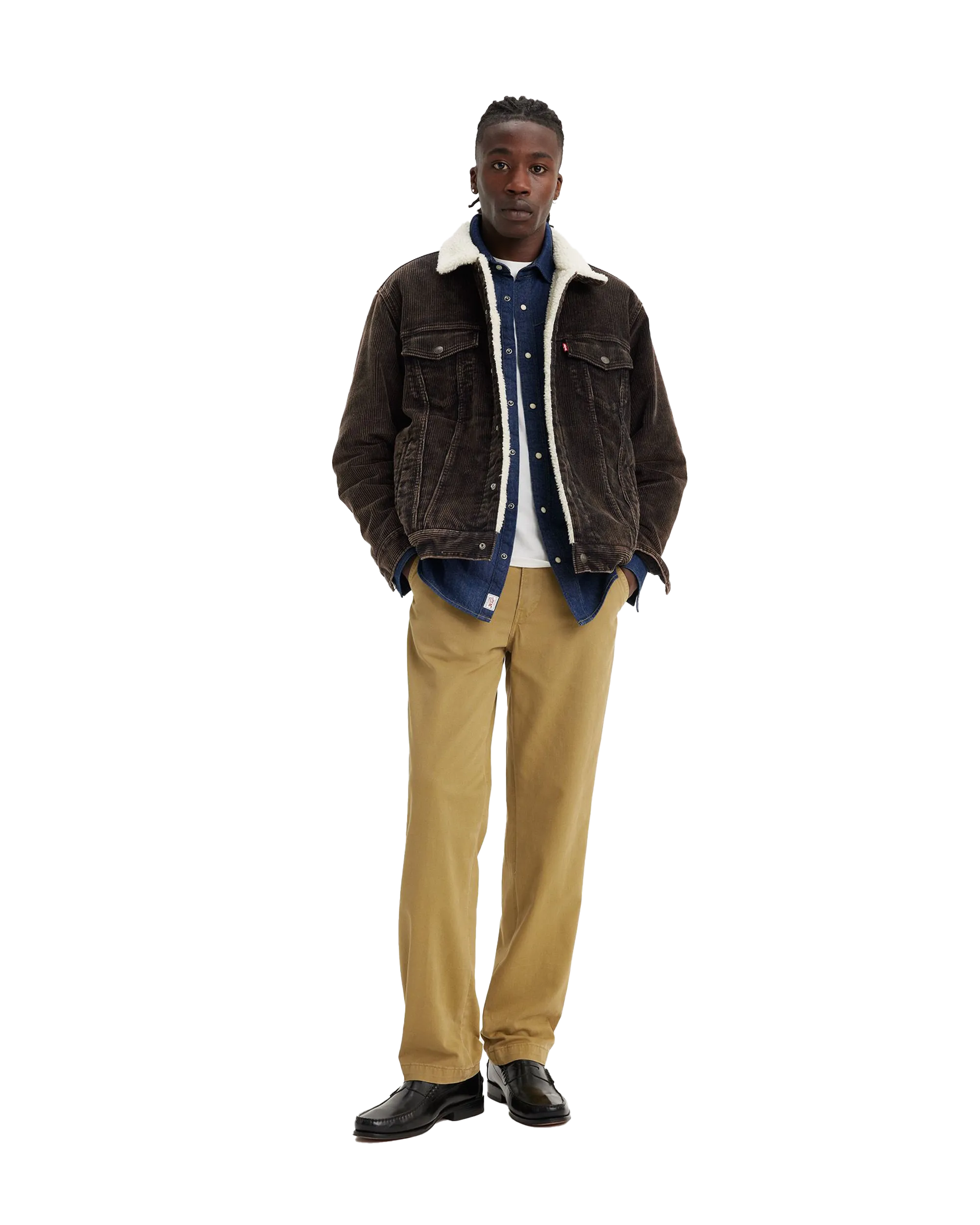 XX Chino Authentic Trousers in British Khaki