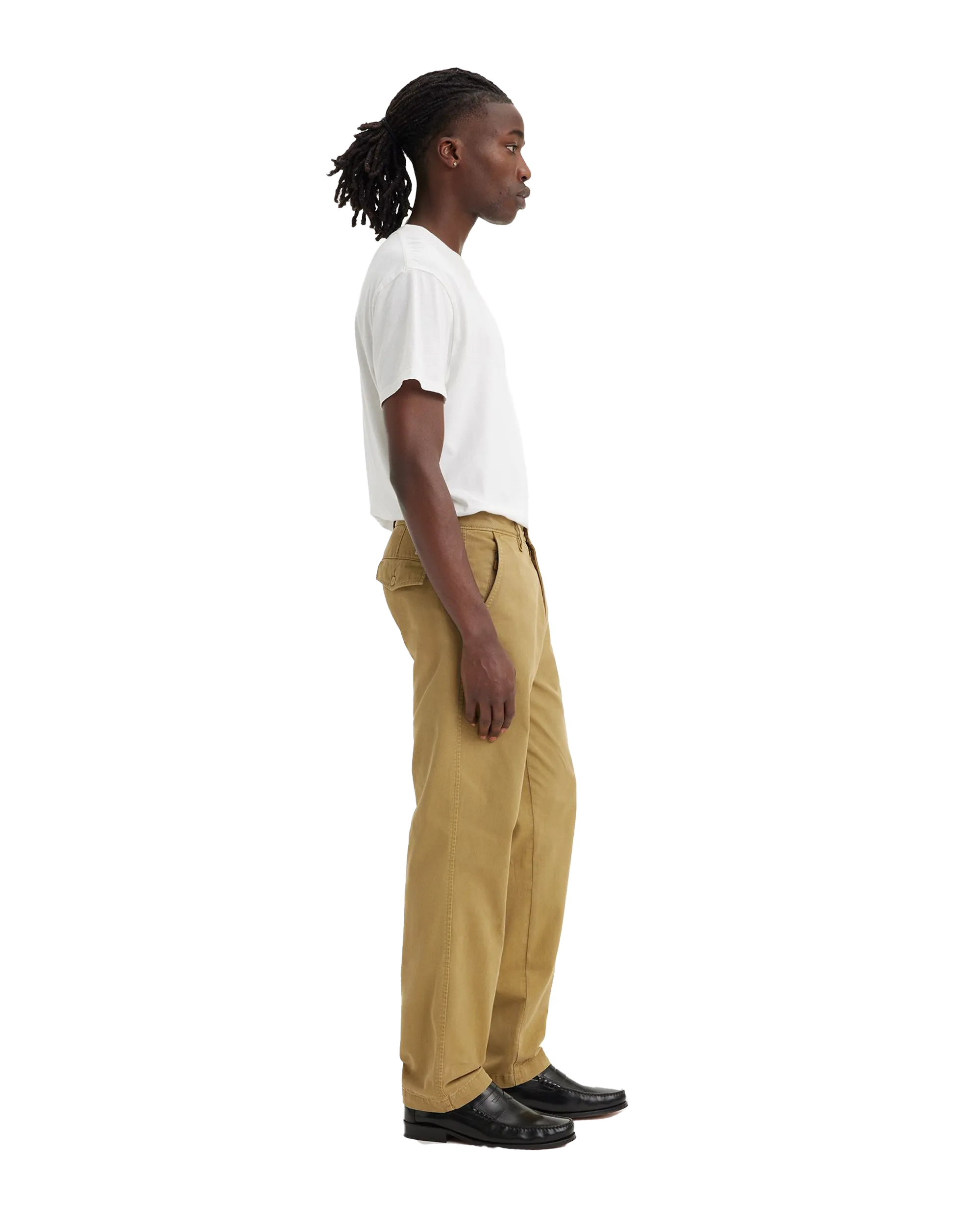 XX Chino Authentic Trousers in British Khaki