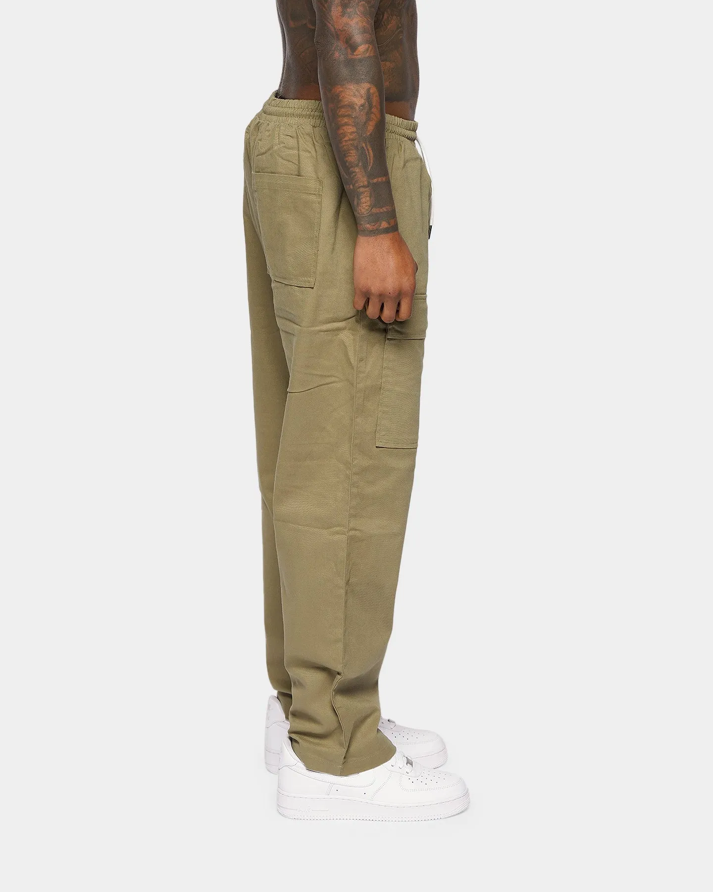 XXIII Arien Military Cargo Pants Beige