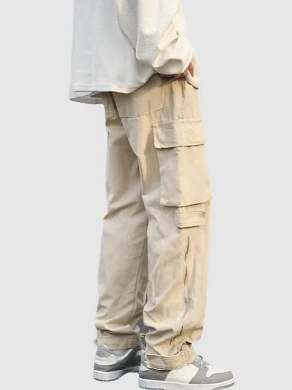 Zipper-leg versatile cargo pants