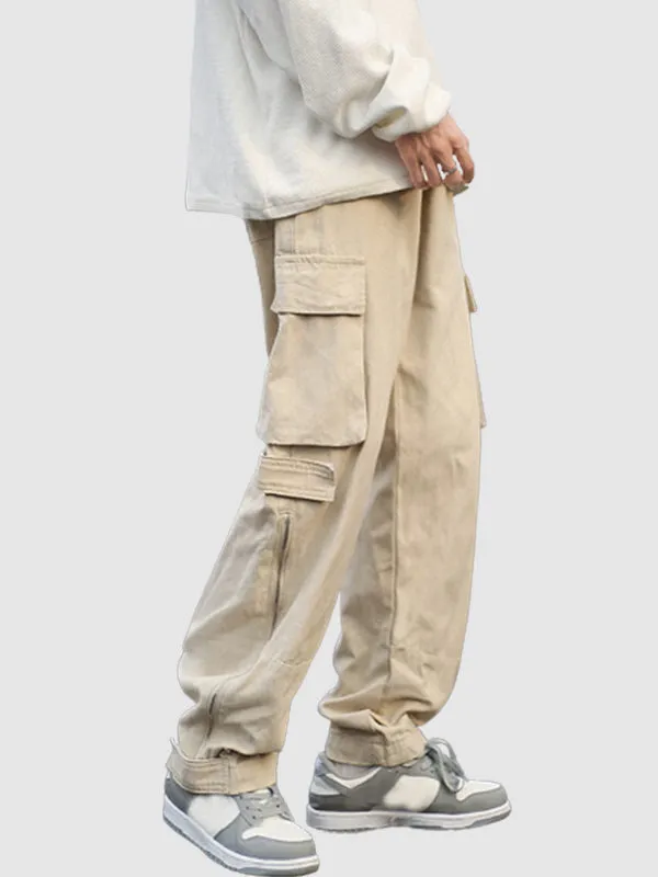 Zipper-leg versatile cargo pants